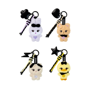 [BPCOLLECTION] BLACKPINK CHARACTER PLUSH KEYRING_SLIM