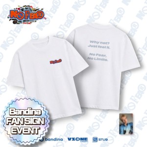 [Bandina Fan Sign Event] TEMPEST T-SHIRT HANBIN (TEMPEST) 1st Digital Single [No Fear] 
