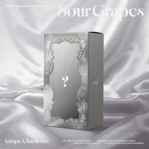 NiziU Korea 1st Mini Album Sour Grapes (Grape Charm ver.)
