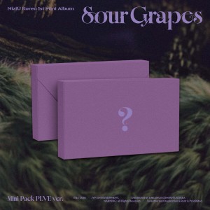 [앨범 랜덤] NiziU Korea 1st Mini Album Sour Grapes(Mini Pack PLVE ver.)