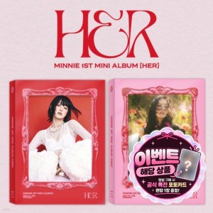 [공식특전추가증정 이벤트 상품] [RANDOM] 민니- HER PHOTOBOOK