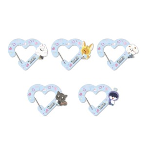 [PPULBATU WALK TOGETHER]HEART CARABINER