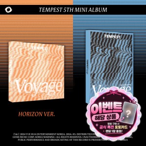 [공식특전추가증정 이벤트 상품] TEMPEST - TEMPEST Voyage / 5TH MINI ALBUM