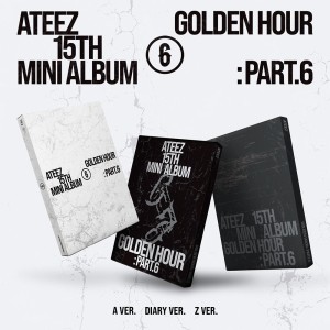 [SET] ATEEZ 15TH MINI ALBUM [GOLDEN HOUR : Part.6]