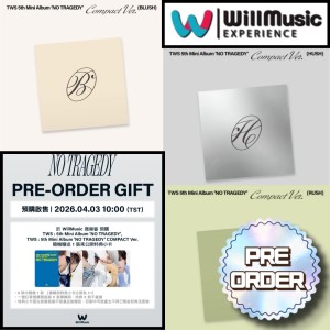 [RANDOM] [WillMusic 특전] TWS : 5th Mini Album ’NO TRAGEDY‘ (COMPACT Ver.)