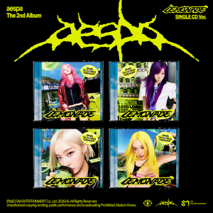 [미국 단독 앨범!!] Aespa - The 2ND Album [LEMONADE] (SINGLE CD)