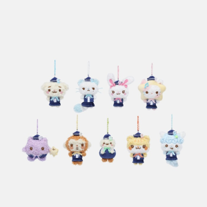 [LEMON TANG] MARINE LOOK DOLL KEYRING