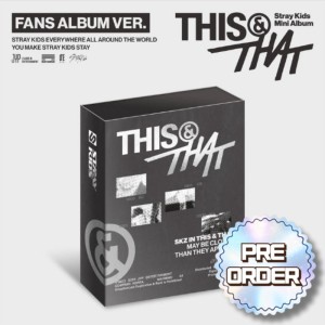 [RANDOM] [ONLINE PRE ORDER EVENT] STARY KIDS - [THIS & THAT] (FANS ALBUM VER.)