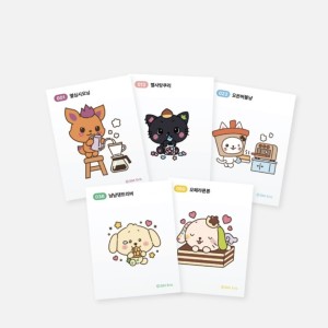 RANDOM TTIBU STICKER SET